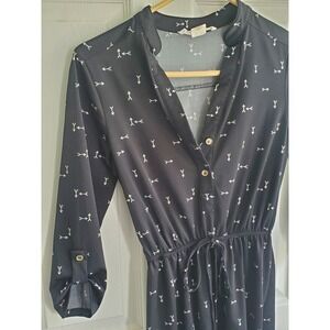 Love Fast‎ Live Hard Black Arrows Lightweight Dress (Size Small) Spring/Summer